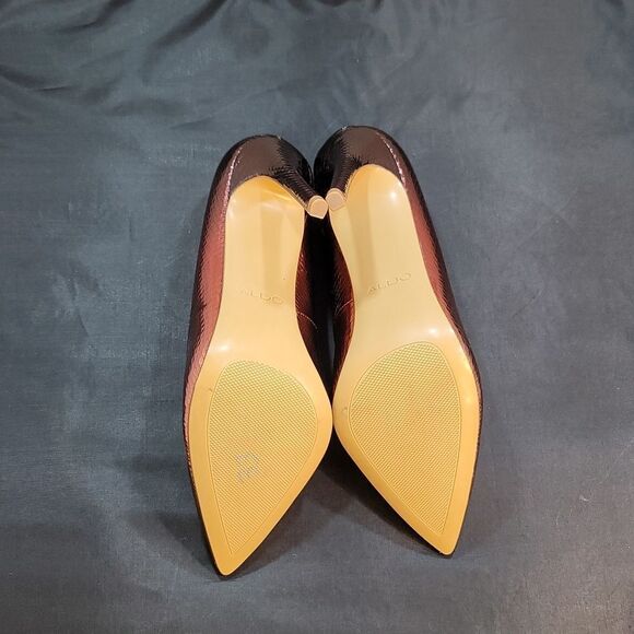 BRAND NEW ALDO LEOPARD POINTY TOE HIGH HEEL STILETTO PUMP G1 - Picture 15 of 16